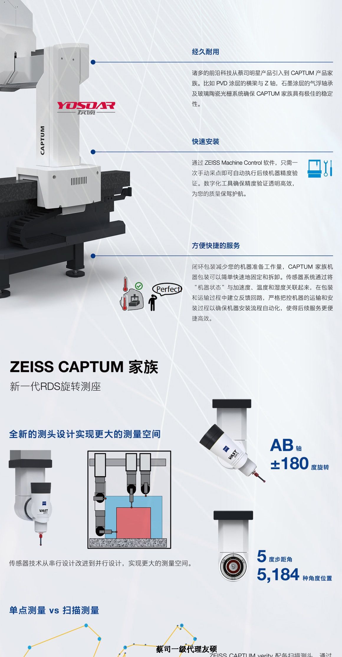 林芝蔡司三坐标CAPTUM